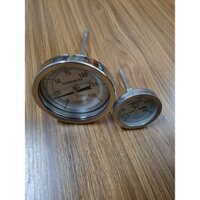 DAEWON-Đồng hồ đo nhiệt độ cơ có đầu dò sau ren 21 mặt 80m . các loại đồng hồ 100 độ , 150 độ , 200 độ ,250 độ , 350 độ