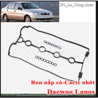Daewoo Lanos 98-2001 ron nắp cò cacte nhớt dầu bộ gioăng đại tu mặt máy nắp quy lát cao su đời 99 2000 2001 động cơ 1.5