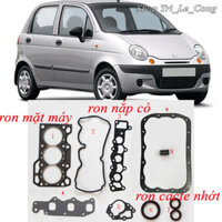 Daewoo Matiz 1-2-3 Ron gioăng nắp cò cacte hộp nhớt bộ đại tu mặt máy nắp quy lát 98-2009 xe hơi 99 2003 supap Spark
