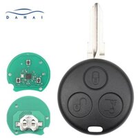Dahai xe 3Button 433 MHz Chìa Khóa Điều Khiển Từ Xa Ô Tô Cho Xe Mercedes Benz Smart Fortwo ForFour 450 Passion Roadster City Crossblade Cabrio Coupe