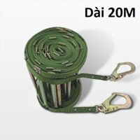 Dài 20M - Thang dây cứu hộ thoát hiểm nhà cao tầng cho công tác an toàn pccc tải trọng 300kg - giá rẻ