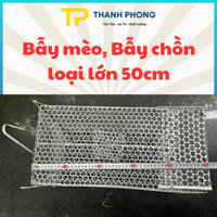 (Dài 50cm)Bẫy Đa Năng Lồng Bẫy Chuột Mèo Hoang Sóc Bẫy Chồn Lồng Có Thể Tái Sử Dụng Nhiều Lần