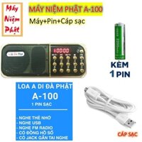 [Đài A-100] Máy Niệm Phật A Di Đà, Đài MP3 Thẻ Nhớ Đã Chép Sẵn Kinh Địa Tạng, Trì Chú, Tụng Kinh
