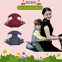 Đai an toàn cho bé có đỡ cổ khi đi xe máy đai địu đa năng xe máy nhỏ gọn tiện dụng Chichic
