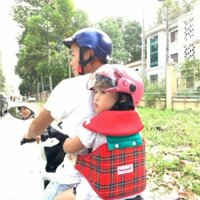 Đai an toàn đi xe máy Supeguardo cho bé có đỡ cổ