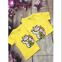 (ĐẠI) ÁO MÈO THẦN TÀI (VÀNG)