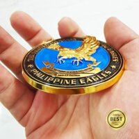 Đại Bàng Anh Em Đảng Huy Hiệu Hợp Kim Chắc Chắn Logo Ô Tô Dày Trọng Lượng Dây 3M Logo Xe Máy Đại Bàng Huy Hiệu 3inch Hoàn Hảo Bao Bì Đen Vàng Xe Miếng Dán