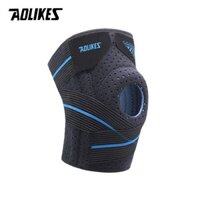 Đai bảo vệ đầu gối AOLIKES A-7909 hỗ trợ khớp xương bành chè pressurized knee support - Blue