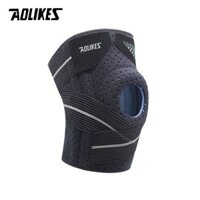 Đai bảo vệ đầu gối AOLIKES A-7909 hỗ trợ khớp xương bành chè pressurized knee support - Gray