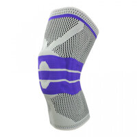 Đai Bảo Vệ Đầu Gối Hỗ Trợ Phục Hồi Dây Chằng Xương Khớp Sport Knee Protector AOLIKES YE-7721 - Hàng Chính Hãng - XámGrey - XL