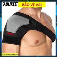 Đai bảo vệ vai chính hãng Aolikes 1697 Băng khớp vai có điều chỉnh Bảo vệ khớp vai magic1 Sports shoulder pads