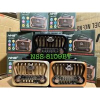 Đài bluetooth NNS-8109B Radio nghe nhạc, MP3 USB