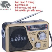 ĐÀI CASSETTE RADIO- ĐÀI RADIO- ĐÀI RADIO WAXIBA XB-521URT