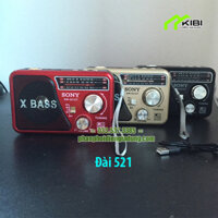 Đài cassette XB – 521URT có cổng USB, hỗ trợ đọc thẻ nhớ