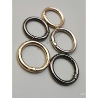 Đai chai nước móc vòng móc tròn vòng cầm tay vòng kim loại vòng đai chai nước vòng cầm tay vòng mở lò xo nhỏ