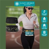 Đai Chạy Bộ Đeo BIB Để Điện Thoại Bình Nước Mềm Gậy Trail Gel Muối Túi Đeo Hông Tập Luyện Thể Thao Map Brother W1001