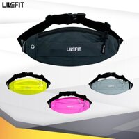 Đai chạy bộ, Túi đeo hông chạy bộ LiveFit cao cấp - Running Belt - WB32