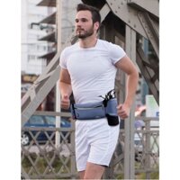 Đai chạy bộ, túi đeo hông chạy bộ đựng điện thoại chống nước thông minh tặng kèm bình nước khi đi thể dục