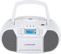 ĐÀI CHẠY ĐĨA DVD, CD , USB RADIO CASSETE DVD RALEDY 519