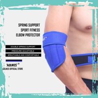 Đai chở che khủy tay hàng hiệu Aolikes A-7946 có thanh lốc xoáy tương trợ khớp spring sport elbow support protector 7946