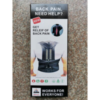 Đai Chống Gù Lưng BACK PAIN Dành Cho Nam Nữ Văn Phòng Giúp Ngồi Đúng Tư Thế