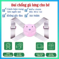 Đai chống gù lưng cho bé nam và nữ, dây đeo định hình cổ vai gáy thông minh cho trẻ em