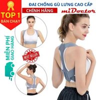 Đai Chống Gù Lưng Nam Nữ Có Nẹp Dành Cho Dân Văn Phòng miDoctor mi04 - Size M