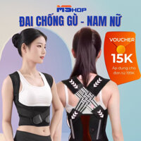 Đai Chống Gù Lưng Nam Nữ, Đai Lưng Cột Sống Điều Chỉnh Lưng, Đai Đeo Thoát Vị Đĩa Đệm, Đai Chống Gù