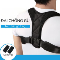 Đai chống gù lưng nam nữ trẻ em cao cấp nhật bản áo chống gù lưng cho dân văn phòng, người ngồi nhiều PADAS DCG01