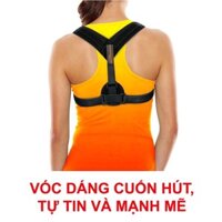 Đai Chống Gù Lưng Nhật Bản Cao Cấp freesize 30KG -70KG  Chất Liệu Mềm Mại  Đai Kéo Nắn Cột Sống