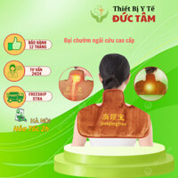 Đai Chườm Cổ Vai Gáy Ngải Cứu - Đai mát xa Cải thiện đau mỏi,thoái hóa đốt sống cổ - Đai Ngải Cứu
