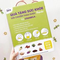 Đai Chườm Lưng Thảo Dược Hapaku - Quà tặng từ sữa Vinamilk.