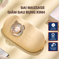 Đai Chườm Nóng Bụng Kinh FAN HOME, Máy Làm Ấm Bụng Kinh, Đai Làm Ấm Giảm Đau Bụng Kinh- Rung Massage Làm Nóng Nhanh