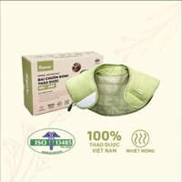 Đai chườm thảo dược giảm đau vai gáy Hapaku - Làm nóng bằng điện