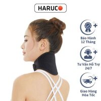 Đai Cổ Đá Nóng Haruco Bảo Vệ Đốt Sống Cổ Nhật Bản, Đai Đeo Cổ Từ Tính Tự Sưởi Ấm Giúp Giảm Đau Mỏi Cổ Vai Gáy Hiệu Quả