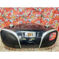 Đài cổ Radio/Cassette/USB/AUX/Đĩa CD DVD JVC RC-EZ58V/điện 220v hoặc 110v