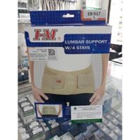 ĐAI CỘT SỐNG LƯNG 4 NẸP I-M LUMBAR EB-517