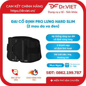 Đai cột sống lưng Bonbone Pro Hard Slim
