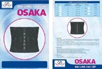 đai cột sống osaka