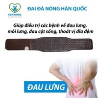 Đai đá nóng nịt bụng giảm cân, giảm mỡ bụng KENSONIC KS-BELT 205 Kích thước 25*150cm