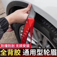 Dải Dán Vành Bánh Xe Hơi Chống Trầy Xước Chống Va Chạm Chất Liệu Sợi Carbon