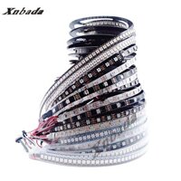 Dải đèn led Xnbada WS2812B 30 / 60 / 74 / 96 / 144 pixel / led / m Đèn led dải thông minh 5050 RGB