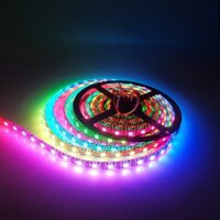 Dải đèn LED Xnbada WS2812B RGB 30 / 60 / 96 / 144leds DC5V màu derm pixel 5050 dải LED