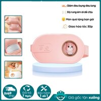 Đai đeo massage chườm ấm giảm đau bụng kinh nguyệt quà tặng bạn nữ