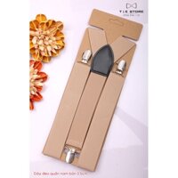 Đai Đeo Quần Nam Chữ Y 3.5cm, Dây yếm Quần Nam, Suspenders