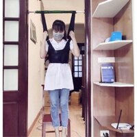 Đai đeo thoát vị đĩa đệm đai kéo giãn cột sống đai treo xà đơn kéo giãn cột sống máy kéo thắt lưng