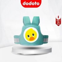 Đai đi xe máy an toàn cho bé dodoto, địu ngồi xe máy cho bé có phát quang, ngồi trước sau đai lưng vai và ngực