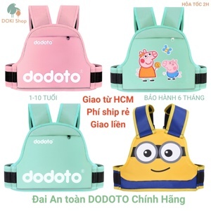 Đai đi xe máy cho bé 1-10 tuổi Dodoto