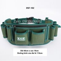 Đai Đựng Đồ Nghề Đeo Hông DSF-102 May Bố Canvas rất dầy