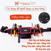 Đai Đựng Đồ Nghề Dụng Cụ Đeo Hông Vải Oxford Cao Cấp Chống Trầy Chống Thấm Chống Rách